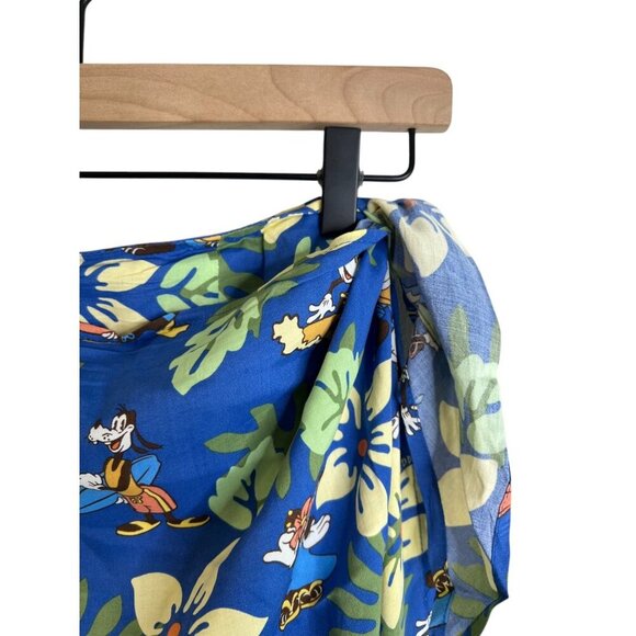 Reyn Spooner Mickey Mouse Disney Womens Wrap Skirt Swim Cover Size XS/S Hawaiian - Picture 2 of 4